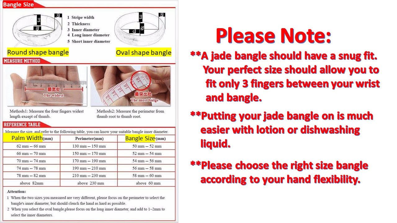 Real Burmese Jade Bangle (Size 56mm) 30003 Linda Boutique